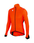 SPORTFUL Cyklistická větruodolná bunda - HOT PACK 5 - oranžová