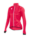 SPORTFUL Cyklistická větruodolná bunda - HOT PACK 5 LADY - růžová