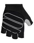 SPORTFUL Cyklistické rukavice krátkoprsté - GROMMET KIDS - černá