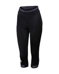 SPORTFUL Cyklistické kalhoty 3/4 bez laclu - GIRO LADY - černá