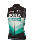 SPORTFUL Cyklistická vesta - BORA HANSGROHE 2020 - černá/zelená