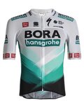 SPORTFUL Cyklistický dres s krátkým rukávem - BORA HANSGROHE 2021 - zelená/šedá