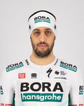 SPORTFUL Cyklistická čelenka - BORA HANSGROHE 2021 - bílá