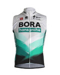 SPORTFUL Cyklistická vesta - BORA HANSGROHE 2021 - zelená/šedá