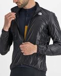 SPORTFUL Cyklistická větruodolná bunda - HOT PACK EASYLIGHT - černá