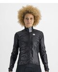 SPORTFUL Cyklistická větruodolná bunda - HOT PACK EASYLIGHT W - černá
