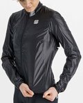 SPORTFUL Cyklistická větruodolná bunda - HOT PACK EASYLIGHT W - černá