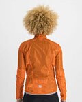 SPORTFUL Cyklistická větruodolná bunda - HOT PACK EASYLIGHT W - oranžová