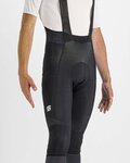 SPORTFUL Cyklistické kalhoty dlouhé s laclem - BODYFIT PRO - černá
