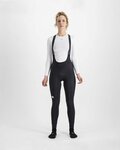 SPORTFUL Cyklistické kalhoty dlouhé s laclem - BODYFIT CLASSIC W - černá