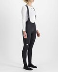 SPORTFUL Cyklistické kalhoty dlouhé s laclem - BODYFIT CLASSIC W - černá
