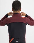 SPORTFUL Cyklistická větruodolná bunda - FIANDRE PRO MEDIUM - červená/černá