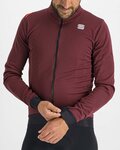SPORTFUL Cyklistická větruodolná bunda - FIANDRE PRO MEDIUM - červená/černá