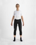 SPORTFUL Cyklistické kalhoty 3/4 bez laclu - NEO 3/4 W - černá
