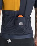 SPORTFUL Cyklistická větruodolná bunda - HOT PACK EASYLIGHT - oranžová