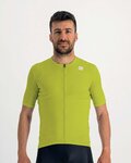 SPORTFUL Cyklistický dres s krátkým rukávem - MATCHY - zelená