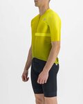 SPORTFUL Cyklistický dres s krátkým rukávem - BOMBER - žlutá
