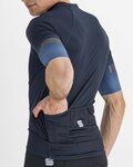 SPORTFUL Cyklistický dres s krátkým rukávem - MIDSEASON PRO - modrá