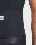 SPORTFUL Cyklistický dres s krátkým rukávem - MATCHY - černá