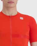 SPORTFUL Cyklistický dres s krátkým rukávem - MATCHY - červená