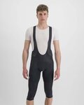 SPORTFUL Cyklistické kalhoty krátké s laclem - NEO BIBKNICKER 3/4 - černá