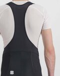 SPORTFUL Cyklistické kalhoty krátké s laclem - NEO BIBKNICKER 3/4 - černá