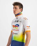 SPORTFUL Cyklistický nákrčník - TOTAL ENERGIES 2022 - oranžová/bílá/modrá/žlutá