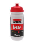 TACX Cyklistická láhev na vodu - LOTTO SOUDAL 2020 - černá/červená