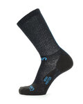 UYN Cyklistické ponožky klasické - AERO WINTER - černá