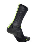UYN Cyklistické ponožky klasické - AERO - černá