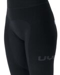 UYN Cyklistické kalhoty 3/4 bez laclu - RIDEMILES LADY - černá