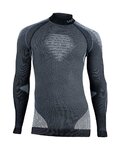 UYN Cyklistické triko s dlouhým rukávem - EVOLUTYON - šedá/černá
