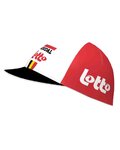 Cyklistická čepice - LOTTO SOUDAL 2020 - červená/bílá