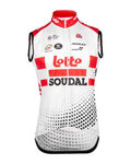 Cyklistická vesta - LOTTO SOUDAL 2019 - červená/bílá