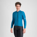 SPORTFUL Cyklistický dres s dlouhým rukávem zimní - SUPERNOVA THERMAL - modrá