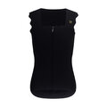 RIVANELLE Cyklistický dres bez rukávů - SCALLESSA - černá