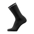 GORE Cyklistické ponožky klasické - ESSENTIAL MERINO - černá