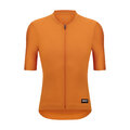 SANTINI Cyklistický dres s krátkým rukávem - RTR - oranžová