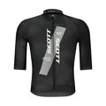 SCOTT Cyklistický dres s krátkým rukávem - RC PRO - černá/bílá