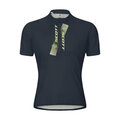SCOTT Cyklistický dres s krátkým rukávem - JUNIOR - modrá/žlutá