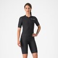 CASTELLI Cyklistické kalhoty krátké s laclem - PREMIO EVO W DT - černá