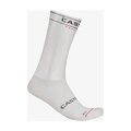 CASTELLI Cyklistické ponožky klasické - FAST FEET 4 - bílá