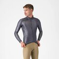 CASTELLI Cyklistická větruodolná bunda - ARIA SHELL 2 - šedá