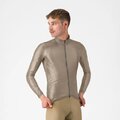 CASTELLI Cyklistická větruodolná bunda - ARIA SHELL 2 - béžová