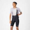 CASTELLI Cyklistické kalhoty krátké s laclem - ESPRESSO 2 W DT - černá
