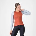 CASTELLI Cyklistický dres s dlouhým rukávem letní - CORRETTO W LONG - modrá/červená