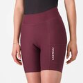 CASTELLI Cyklistické kalhoty krátké bez laclu - COMFORT TRAVEL - bordó