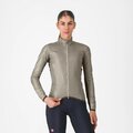 CASTELLI Cyklistická větruodolná bunda - ARIA SHELL 2 W - béžová