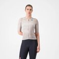 CASTELLI Cyklistický dres s krátkým rukávem - RACE 8S W - béžová