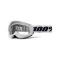 100% SPEEDLAB Cyklistické brýle - STRATA 2 - bílá/černá